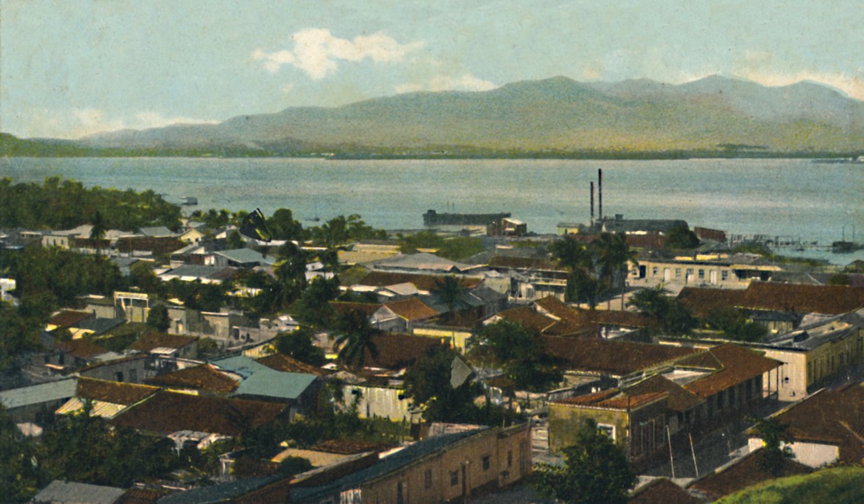 Santiago de Cuba. Partial view, c1910 by Unbekannt