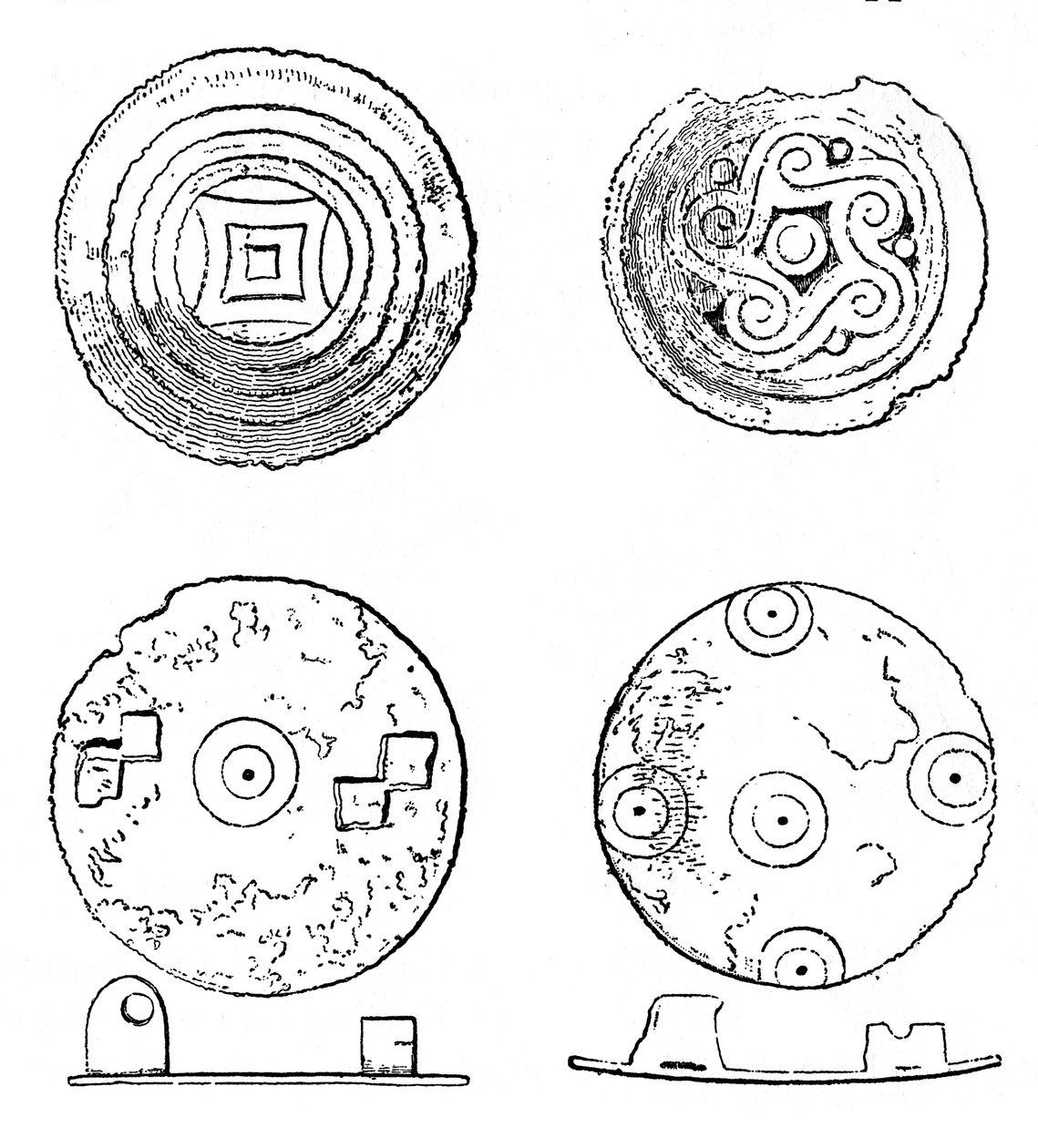 Saxon fibulae, 1910 by Unbekannt