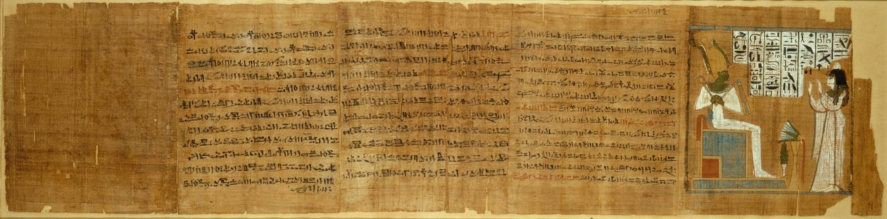 Scene from the Book of the Dead by Unbekannt