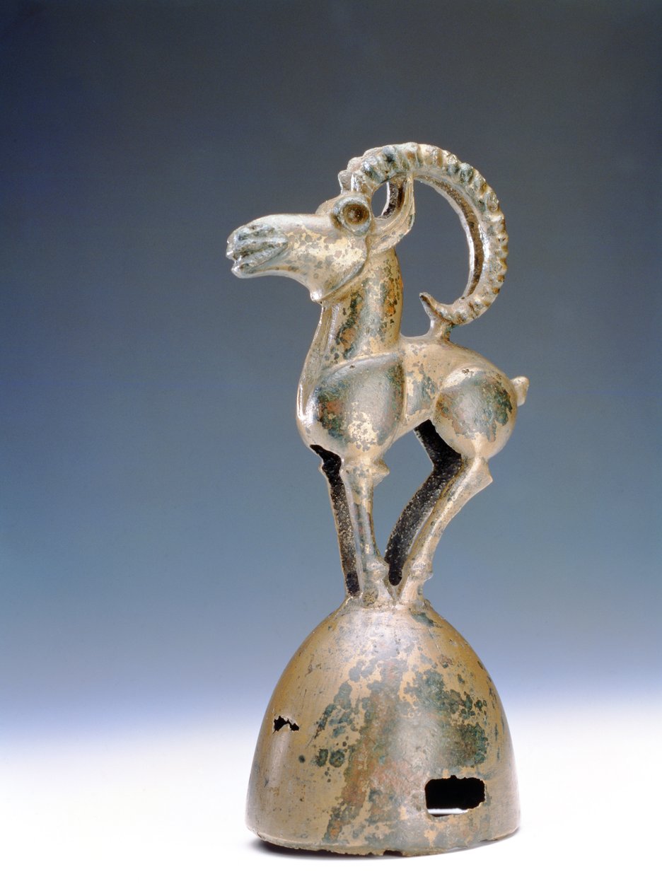 Scythian Terminal in the Form of a Mountain Goat, Tagar Period by Unbekannt