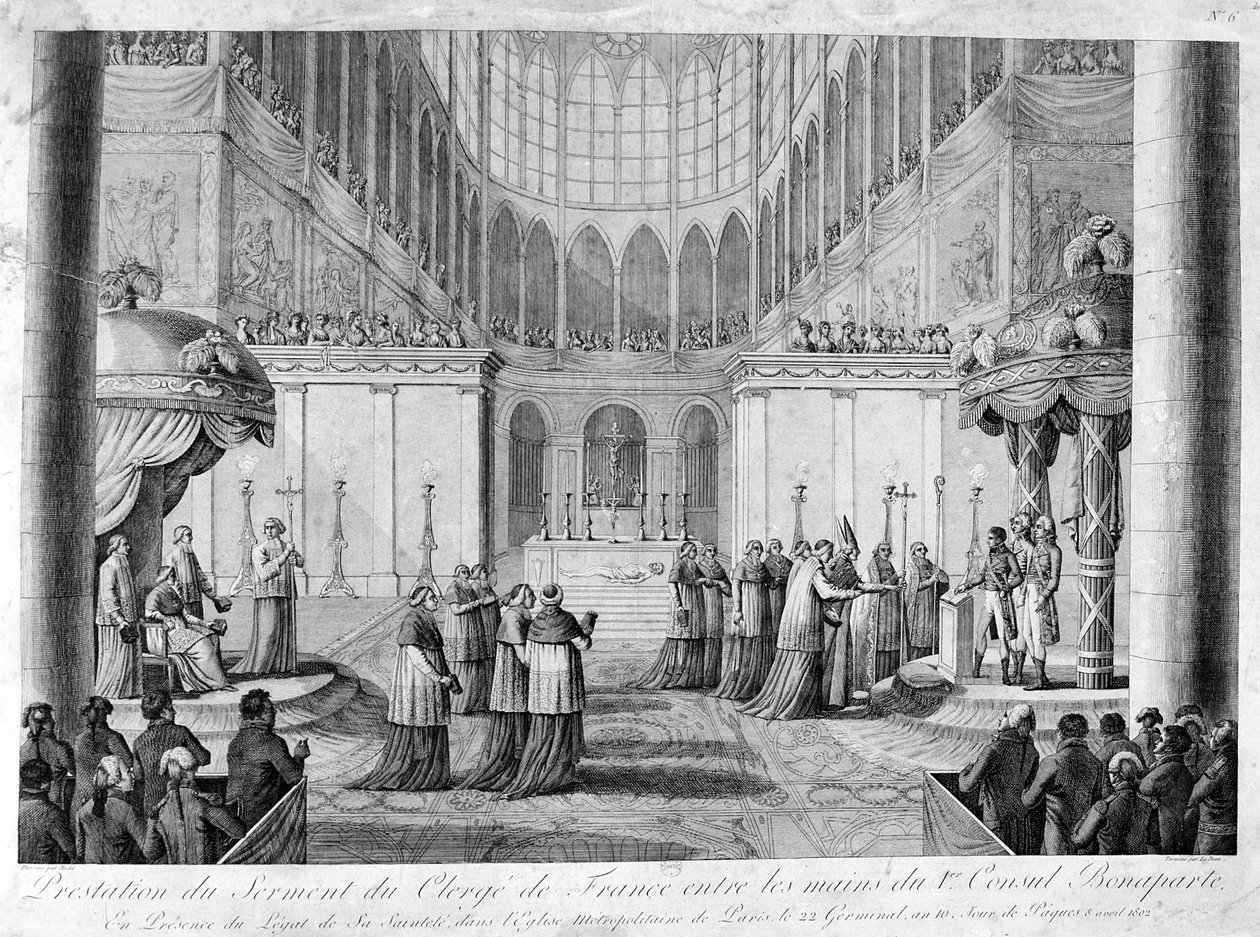 Service of the Oath of the Clergy of France, 19th Century by Unbekannt