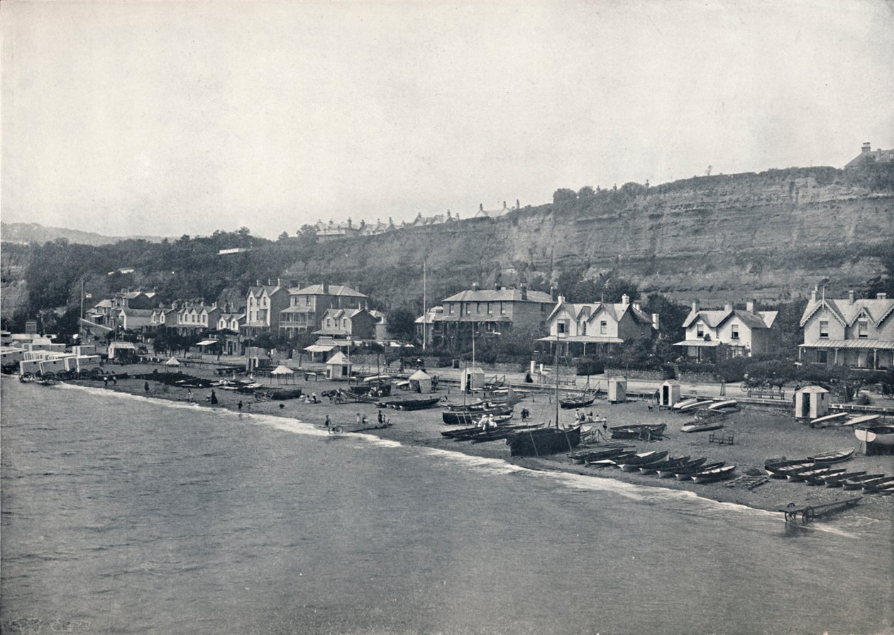 Shanklin - View of the Beach and the Heights by Unbekannt