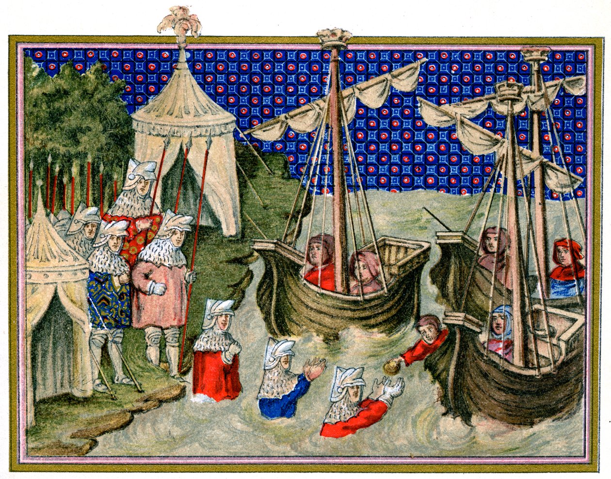 Ships Bringing Provisions to the English Host, Richard II