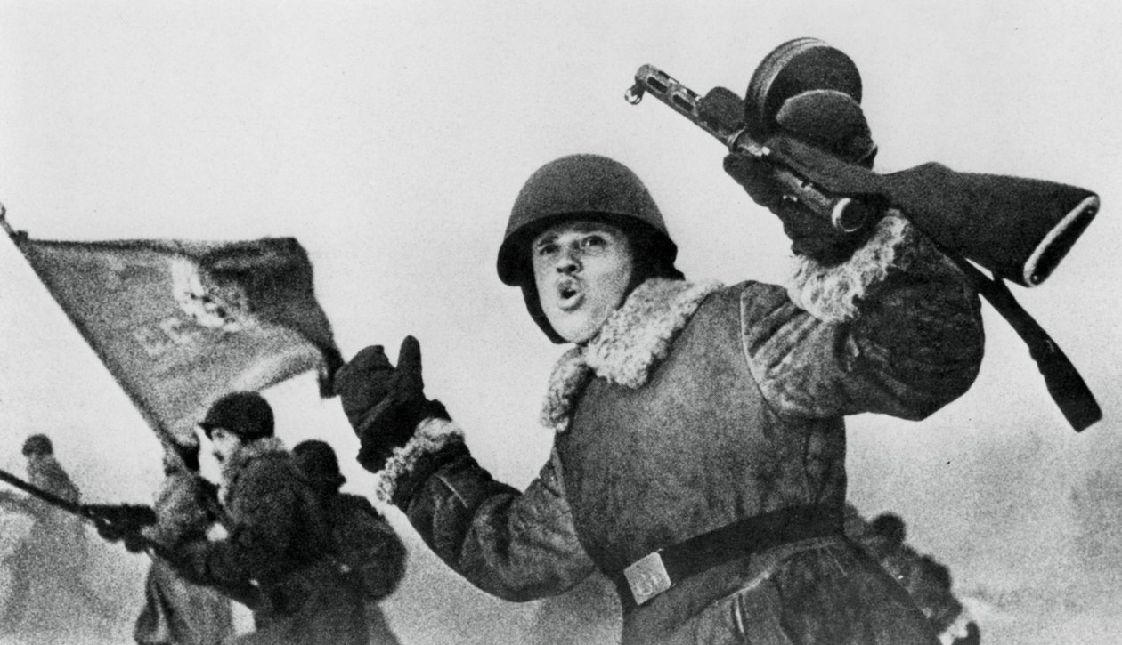 Siege of Leningrad, January 1943 by Unbekannt