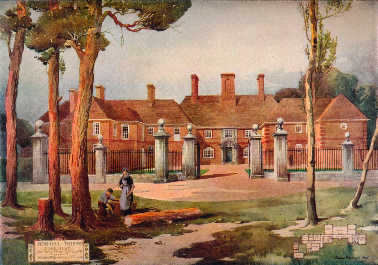 Sion Hill, Thirsk, Yorkshire, c1913 by Unbekannt