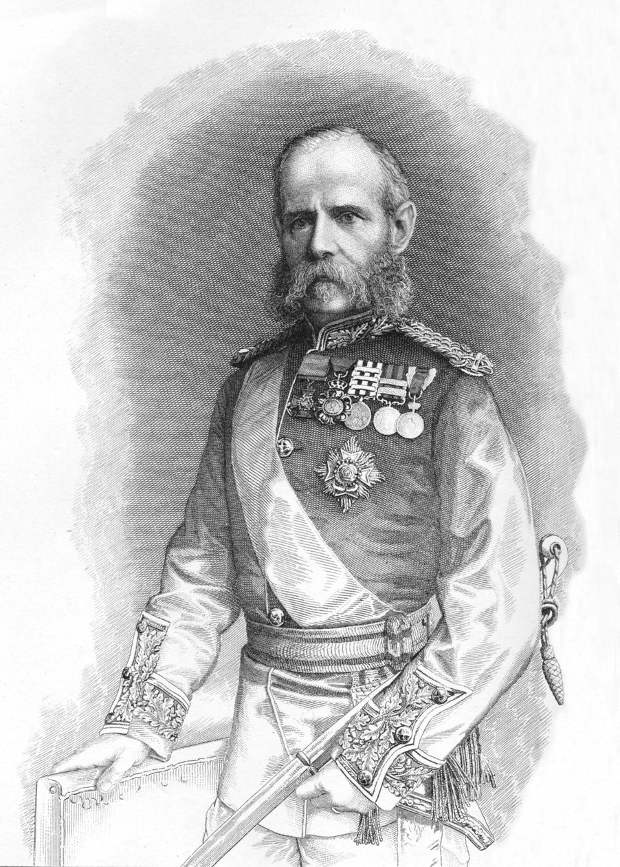 Sir Frederick Roberts, c1880 by Unbekannt