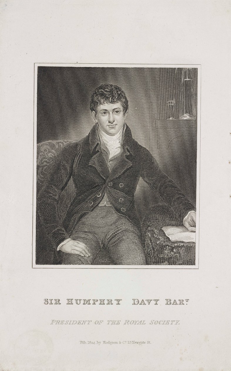 Sir Humphry Davy, English chemist by Unbekannt
