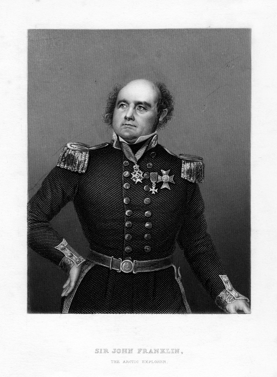 Sir John Franklin, English Sea Captain and Arctic Explorer by Unbekannt