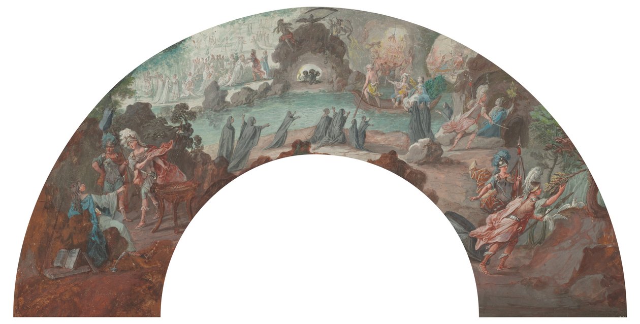 Sketch for the Aeneid, 1700s by Unbekannt