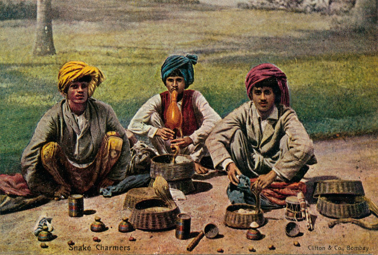 Snake Charmers, c1910 by Unbekannt