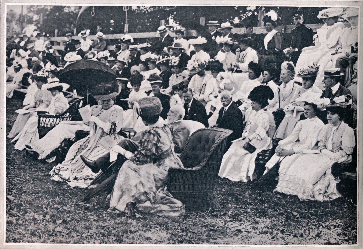Some of the Spectators at the Guards Sports at Chelsea by Unbekannt
