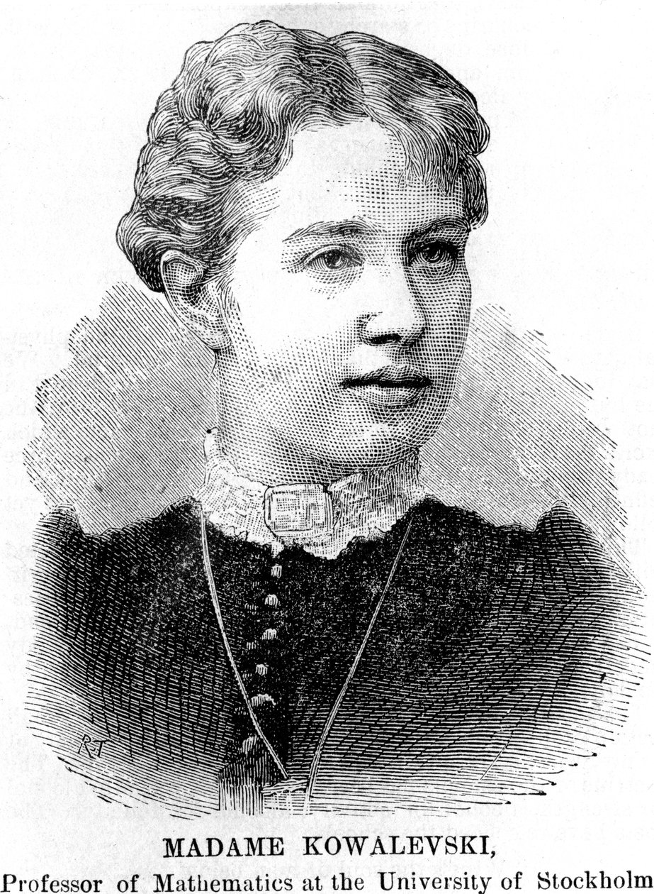 Sonia Sophie Kowalevski, Russian Mathematician by Unbekannt