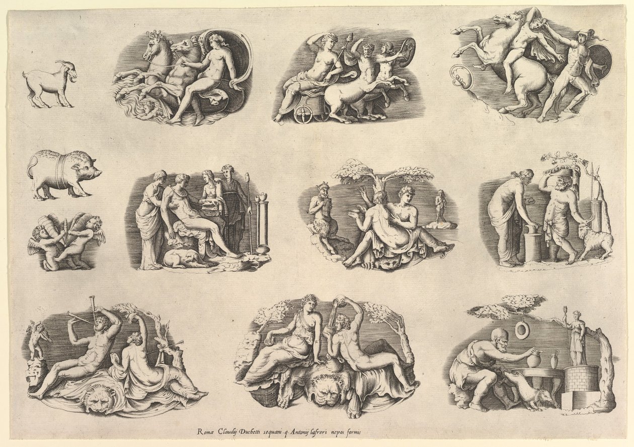 Speculum Romanae Magnificentiae: Subjects after Antiquity by Unbekannt