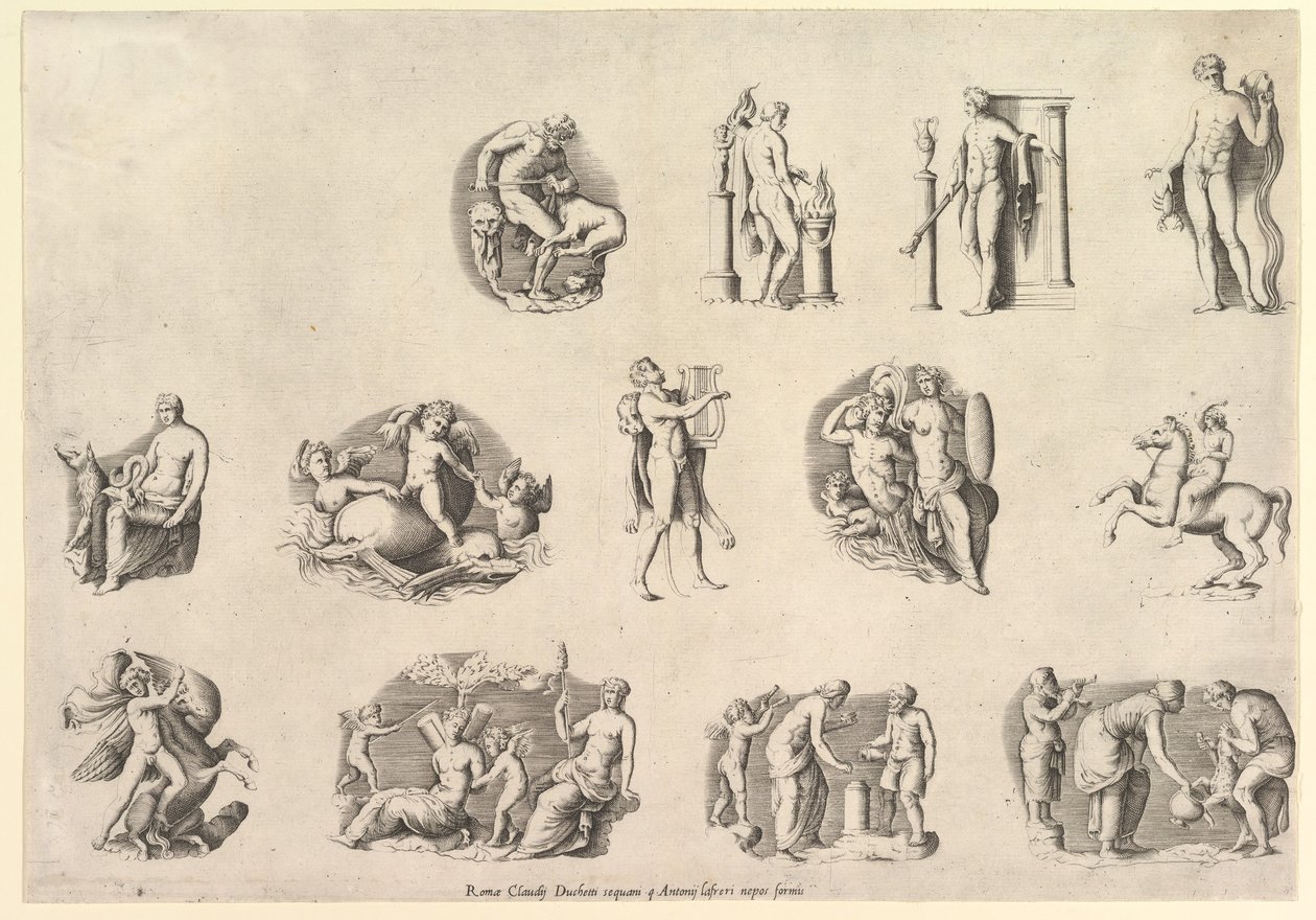 Speculum Romanae Magnificentiae: Subjects after Antiquity by Unbekannt