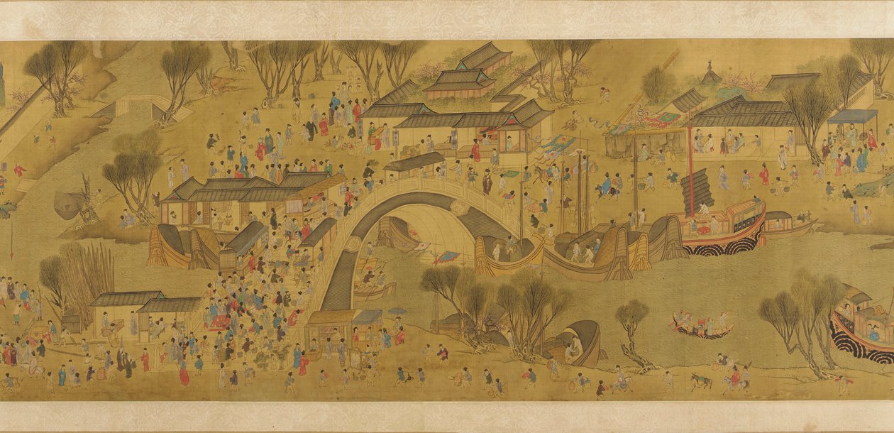 Spring Festival on the River by Unbekannt
