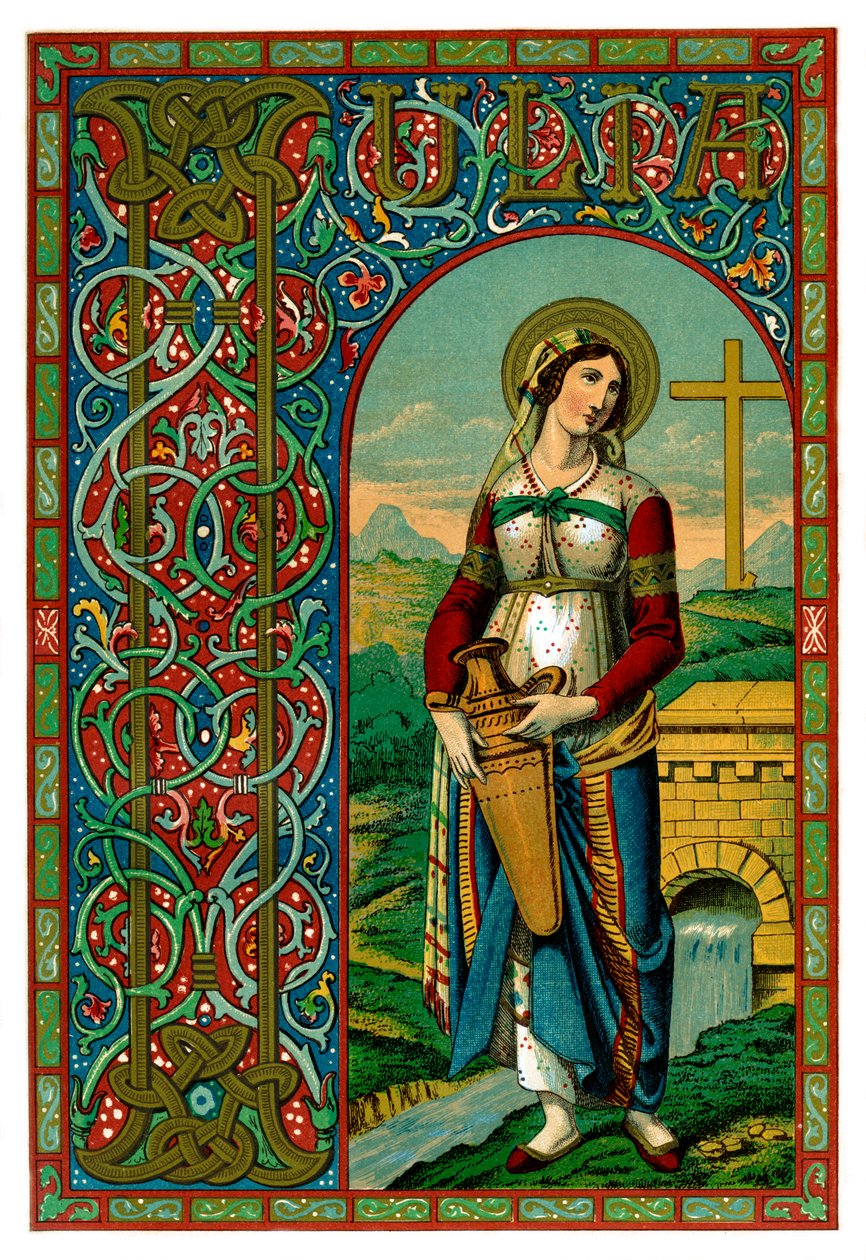 St Julia, 1886 by Unbekannt