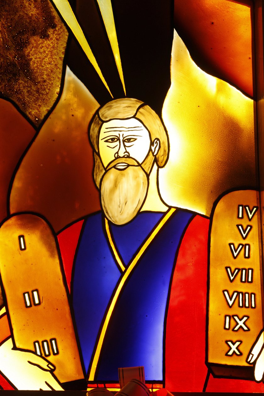 Moses and the Tables of the Law by Unbekannt