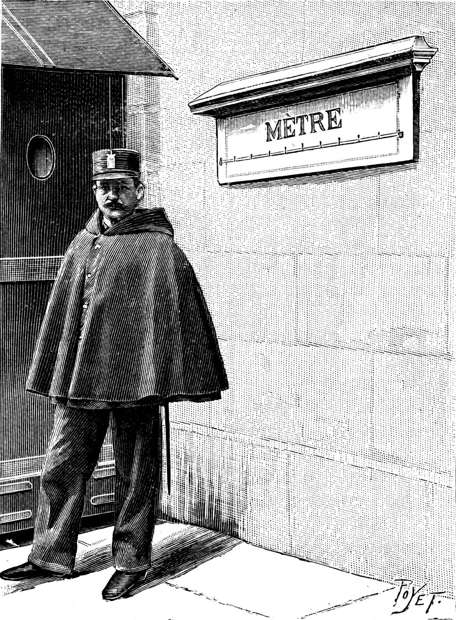 Standard Metre in the Petit Luxembourg, Paris by Unbekannt