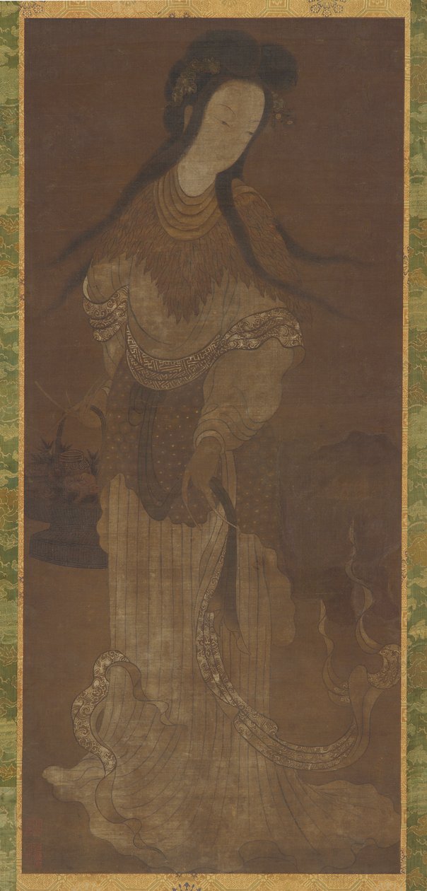 Standing Figure of a Female Immortal, Ming dynasty, 16th-17th century by Unbekannt