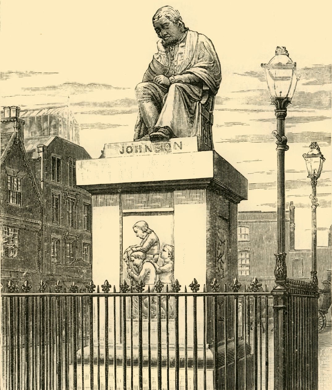 Statue of Johnson, 1898 by Unbekannt