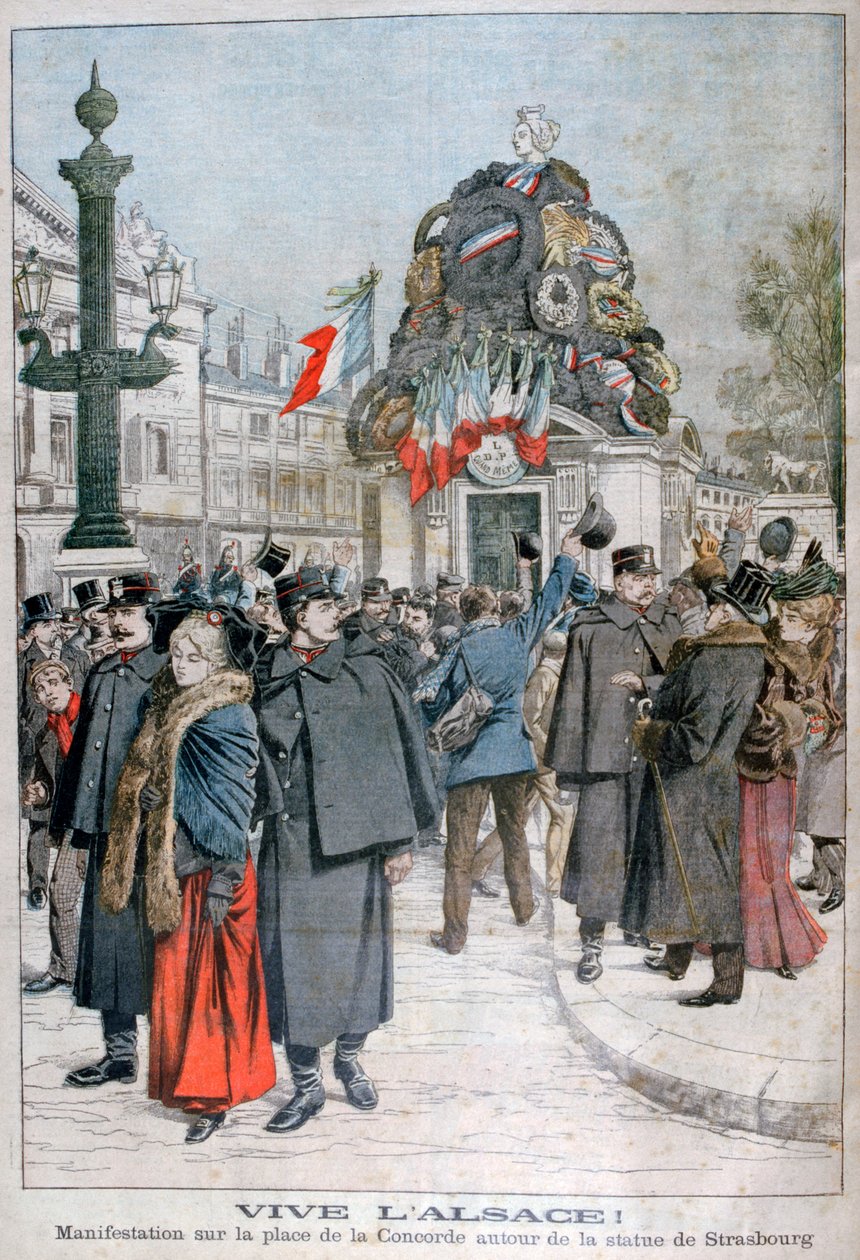 Strasbourg statue, Place de la Concorde, Paris by Unbekannt