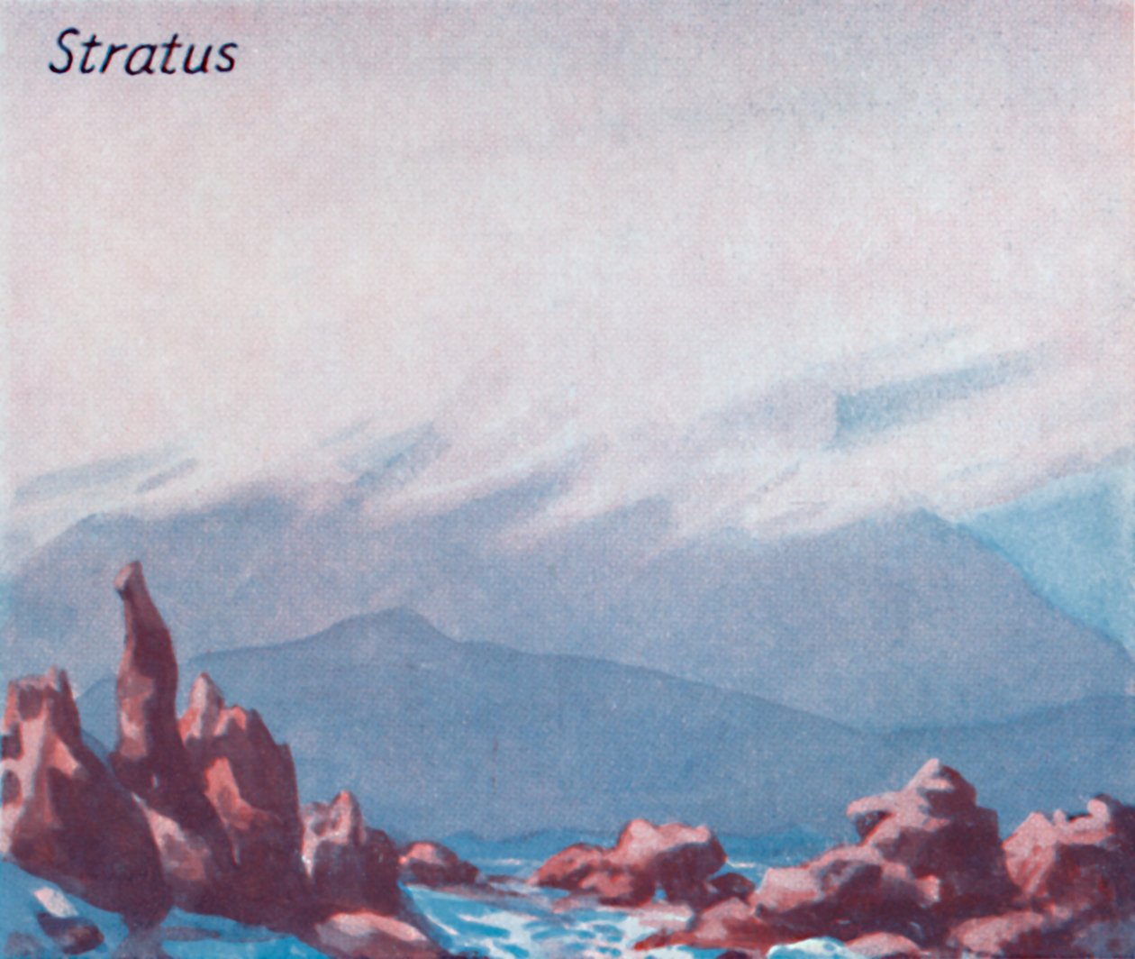 Stratus - A Dozen of the Principal Cloud Forms in the Sky by Unbekannt