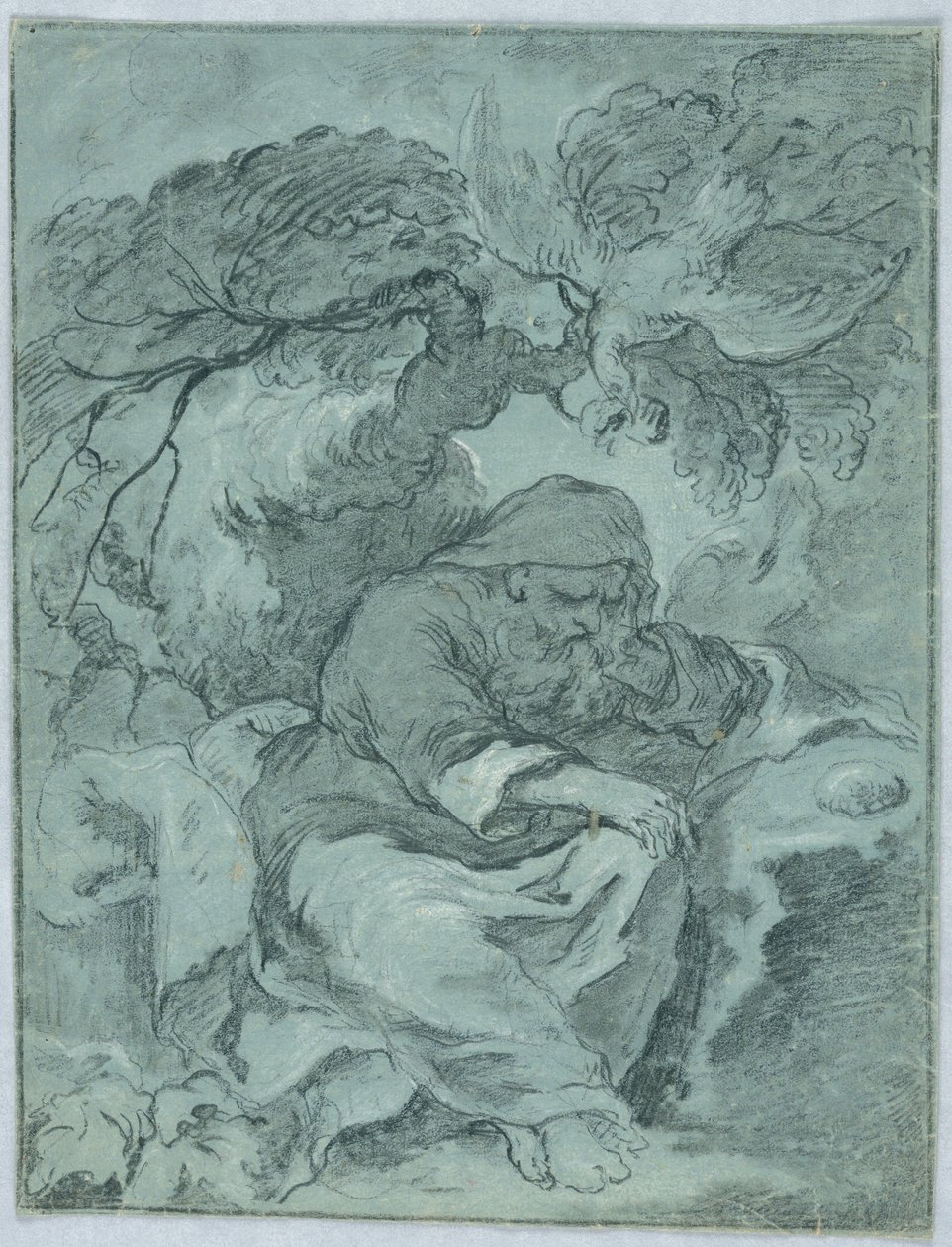 Study for St. Paul the Hermit by Unbekannt