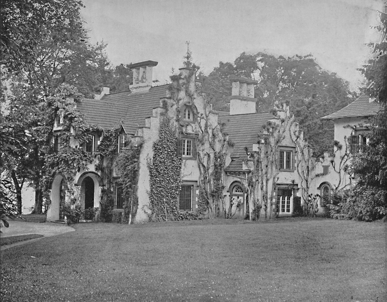 Sunnyside, Home of Washington Irving, near Tarrytown, New York by Unbekannt