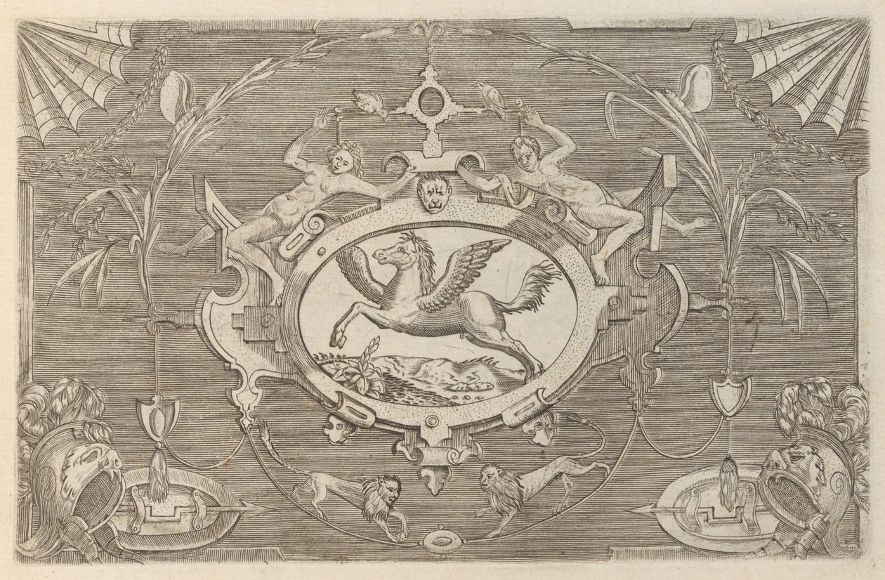 Cartouches and Other Ornaments by Unbekannt
