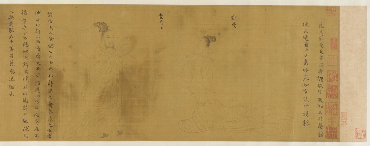 Ten Figures of Men and Women of Rank by Unbekannt