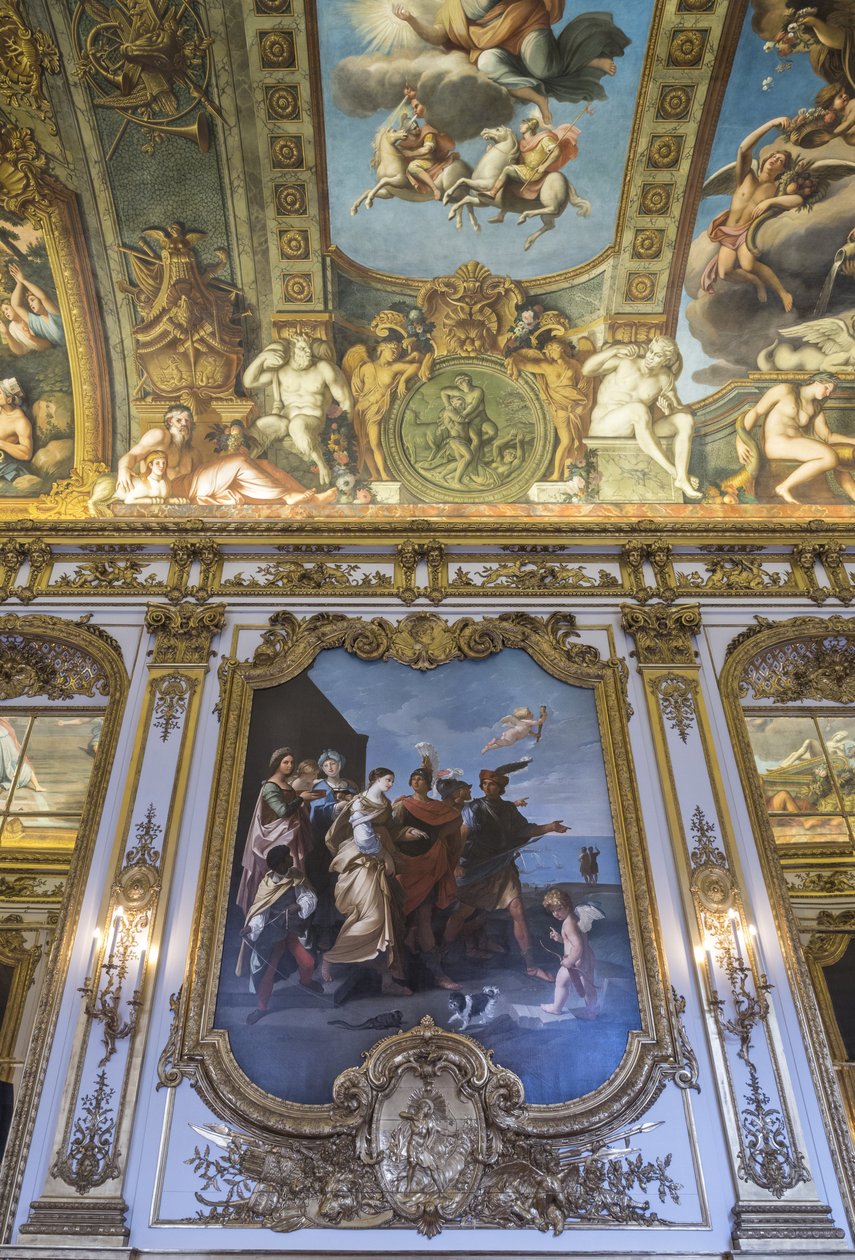 The Abduction of Helen by Paris (copy by the Louvre workshops) by Unbekannt
