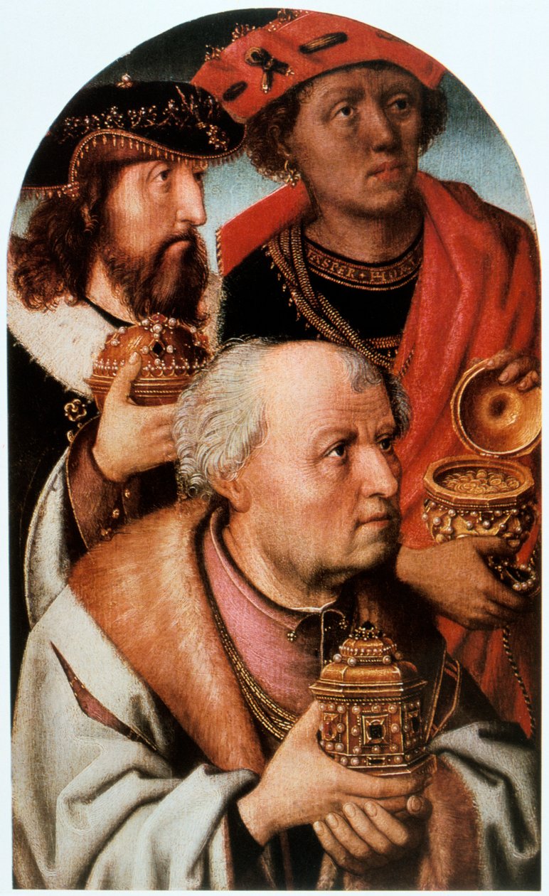 The Adoration of the Magi (Detail) by Unbekannt
