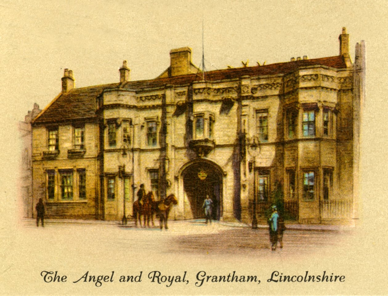 The Angel and Royal, Grantham, Lincolnshire, 1936 by Unbekannt