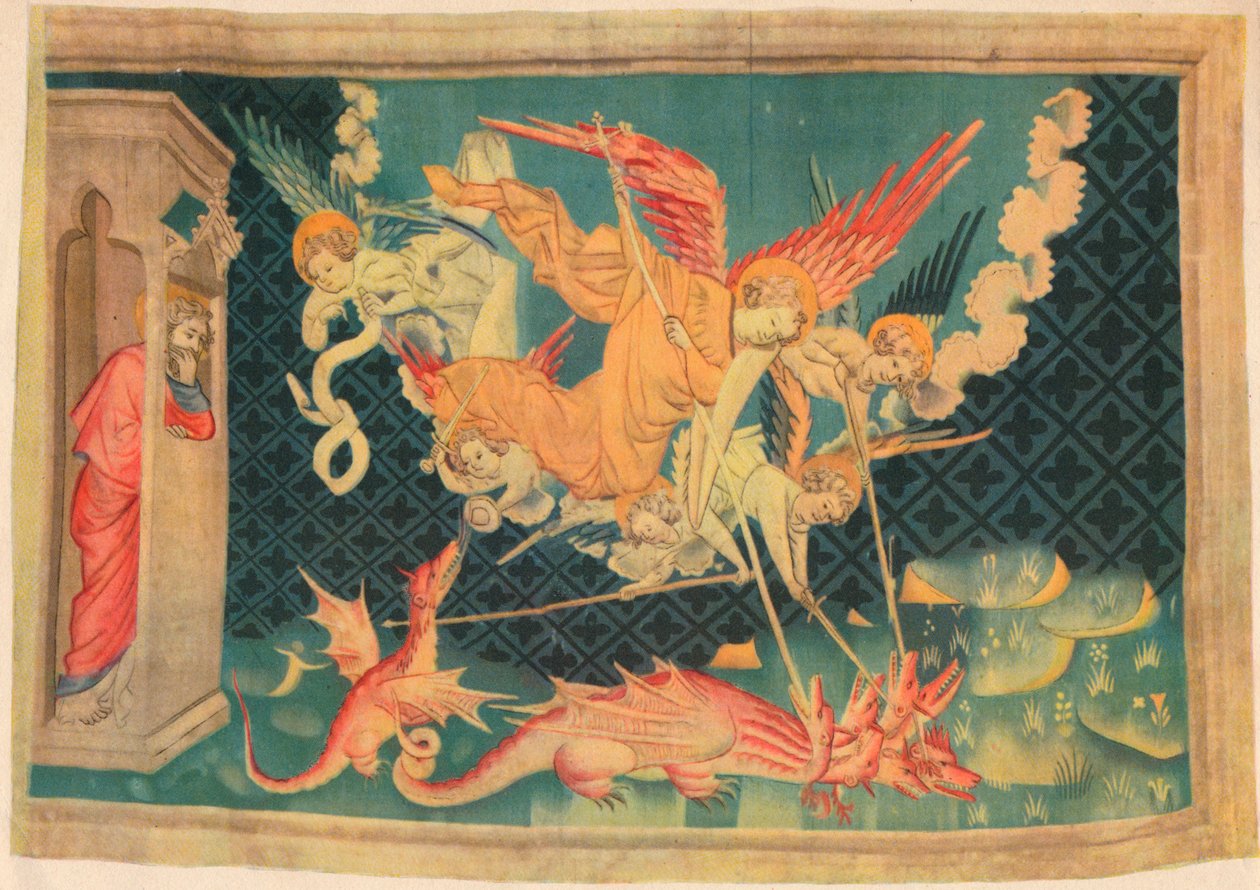 The Apocalypse. St. Michael and His Agents Overcome the Dragon by Unbekannt