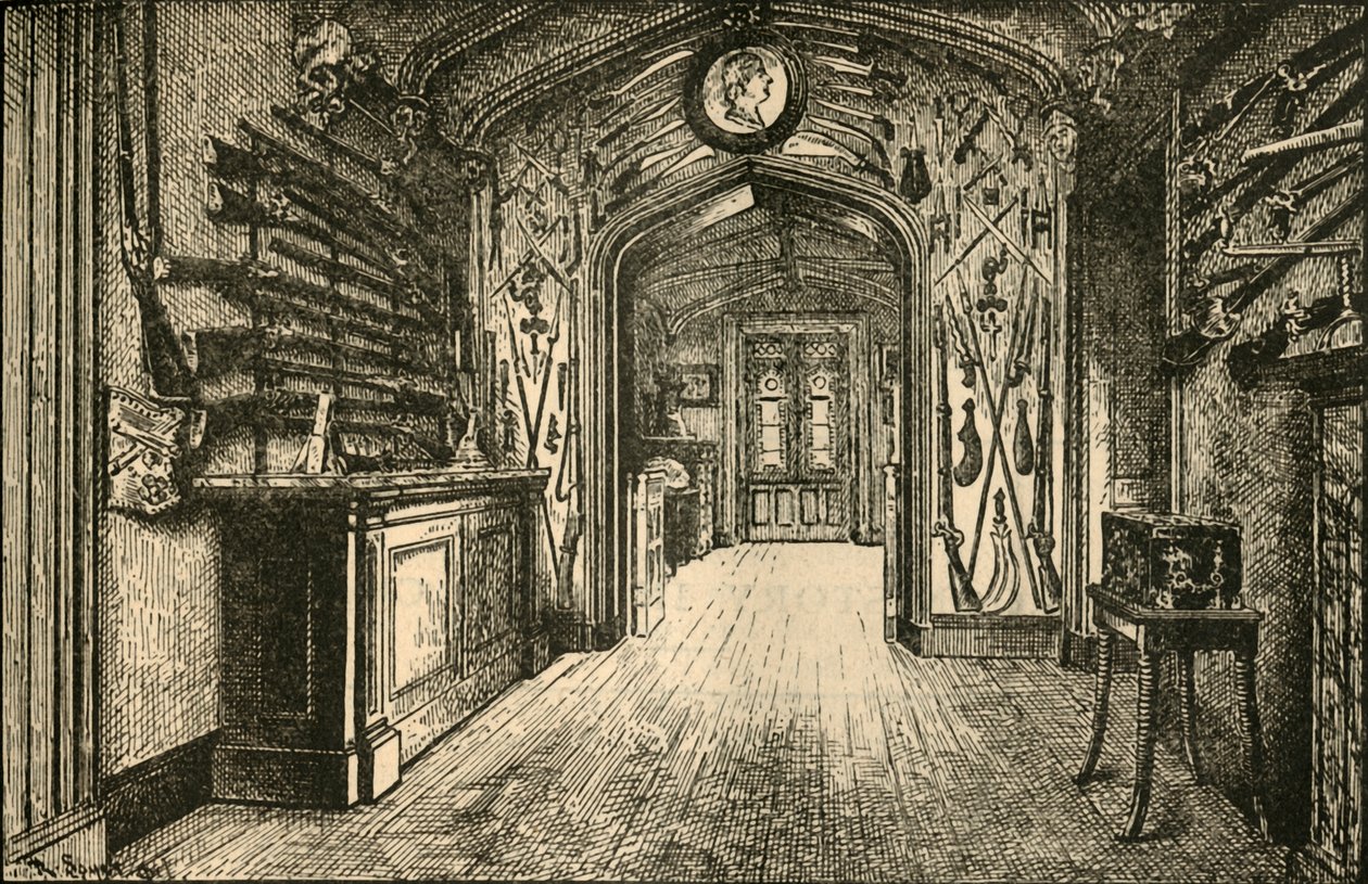 The Armory at Abbotsford by Unbekannt