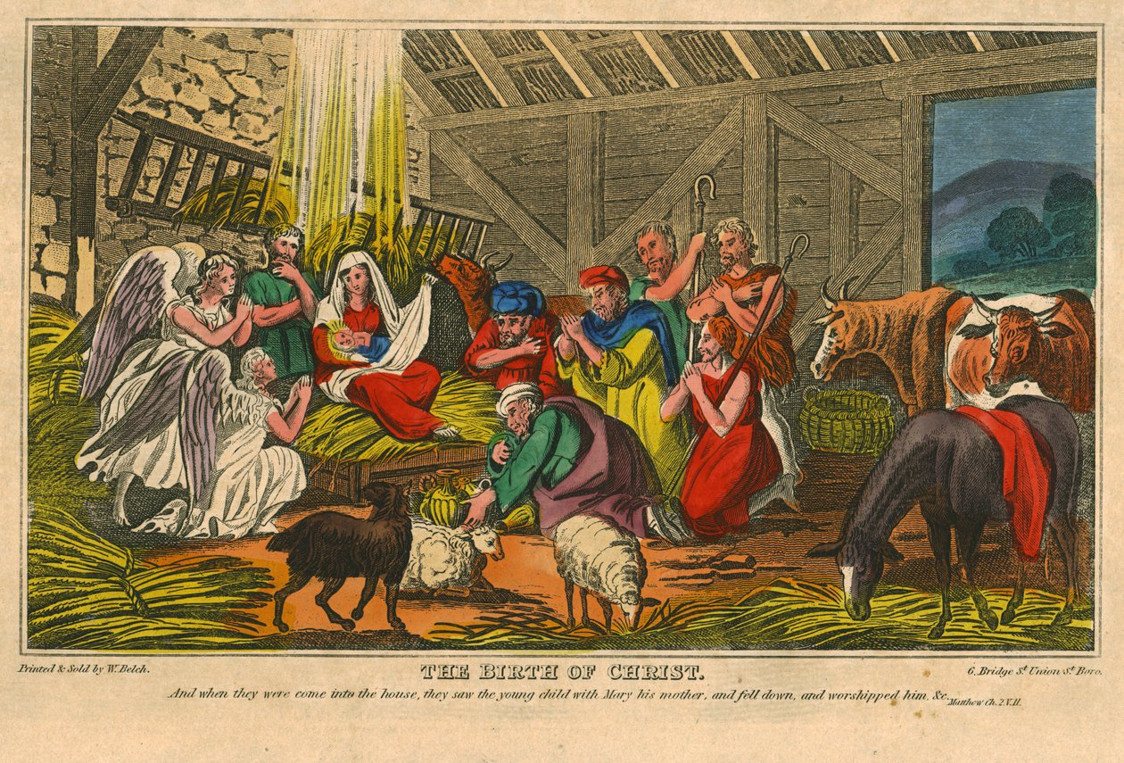 The Birth of Christ by Unbekannt