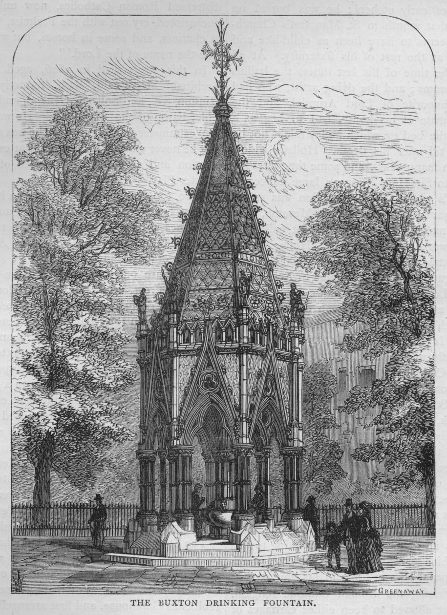 The Buxton Drinking Fountain, Westminster, London, c1870 1878 by Unbekannt