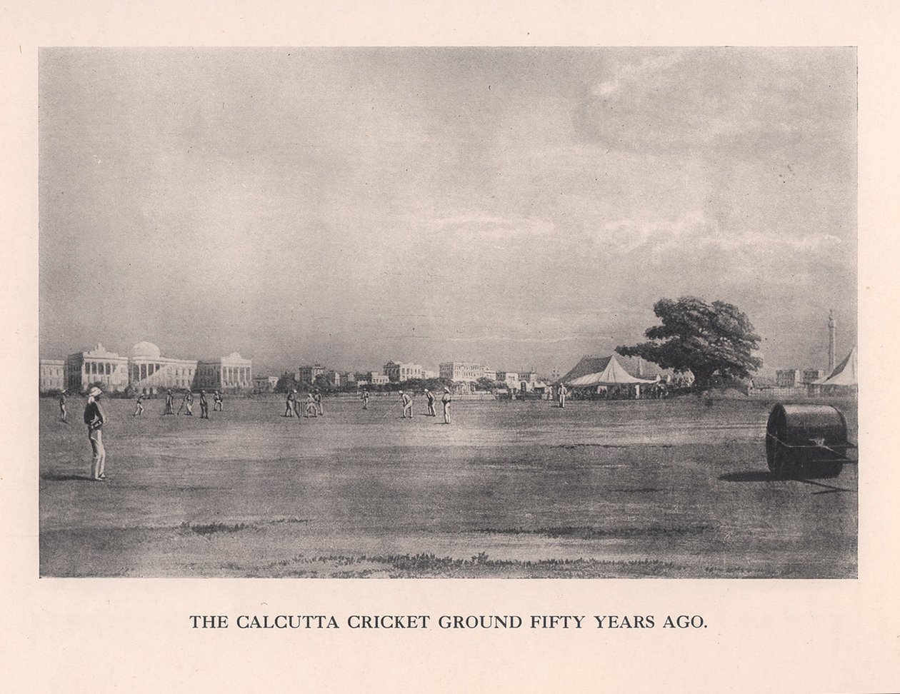 The Calcutta Cricket Ground, India, 1861-1912 by Unbekannt