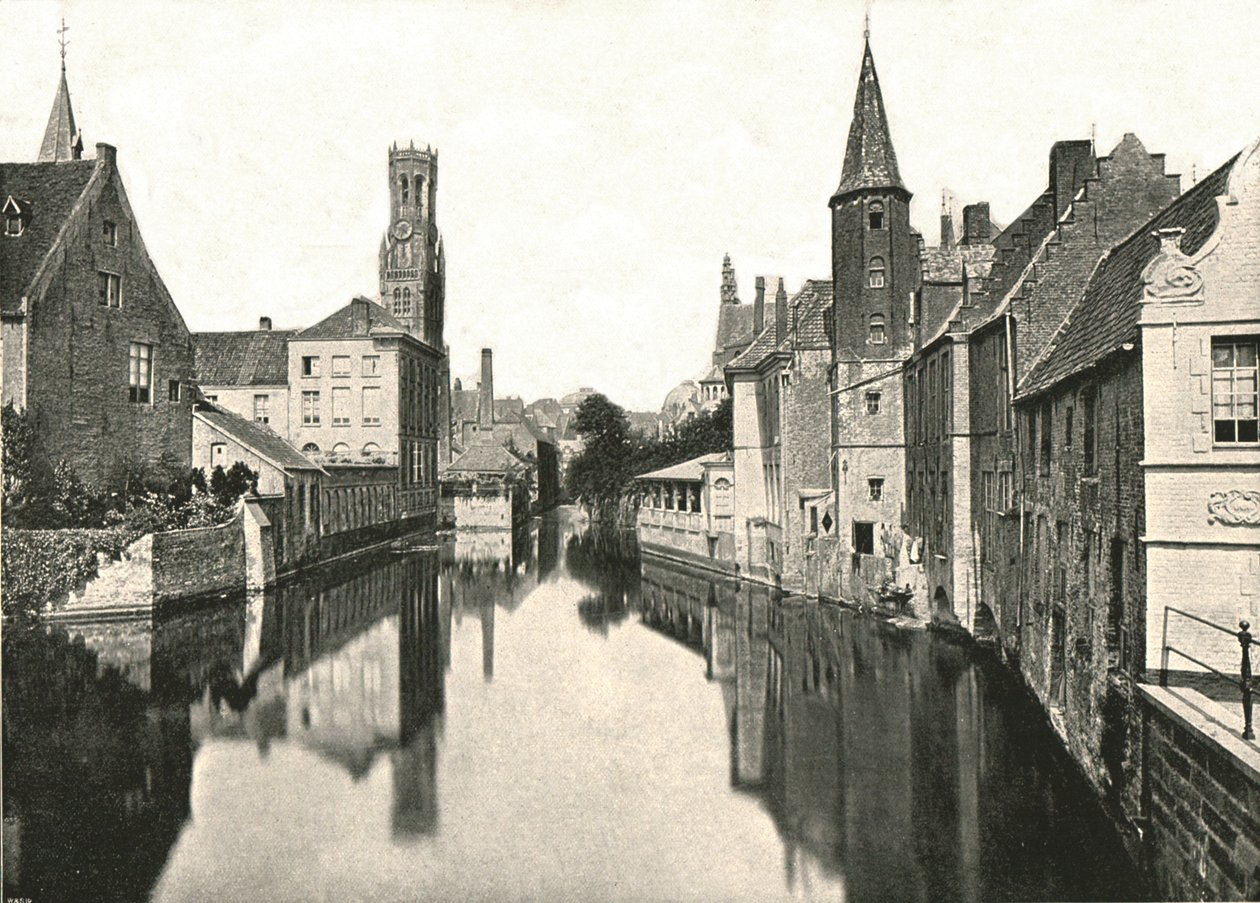 The Canal, Bruges, Belgium by Unbekannt