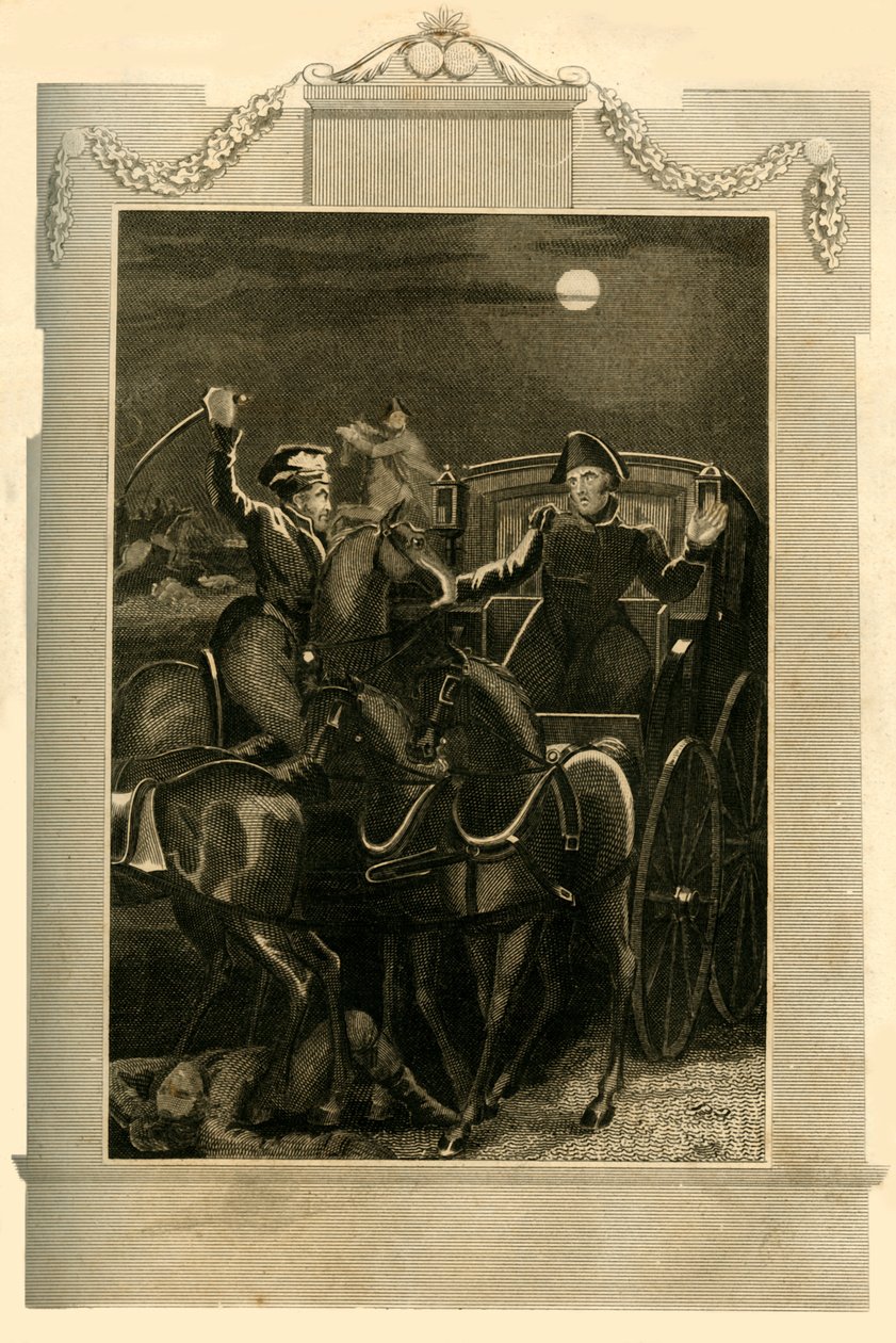 The Capture of Buonapartes Carriage, 18 June 1815 by Unbekannt