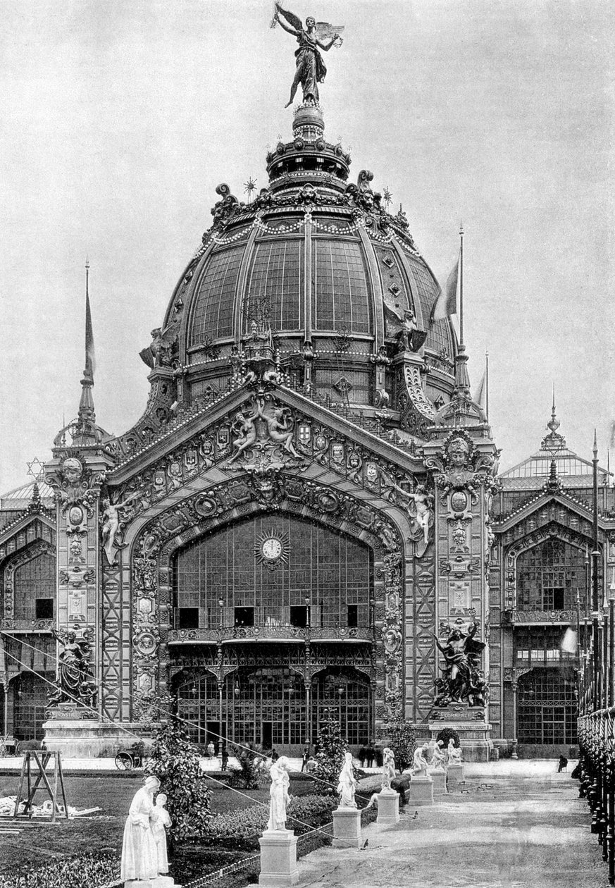 The Central Dome, Universal Exposition, Paris by Unbekannt