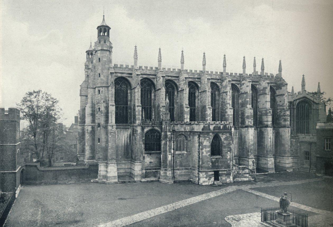 The Chapel, from the Roof of Long Chamber, 1926 by Unbekannt