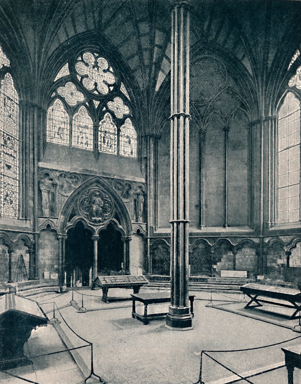 The Chapter-House, Westminster by Unbekannt