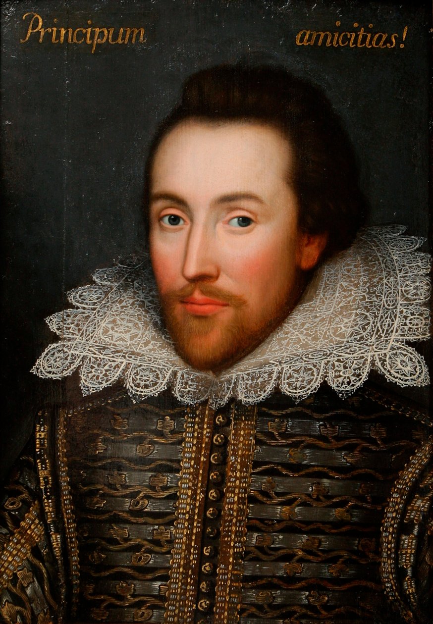 The Cobbe Portrait of William Shakespeare by Unbekannt