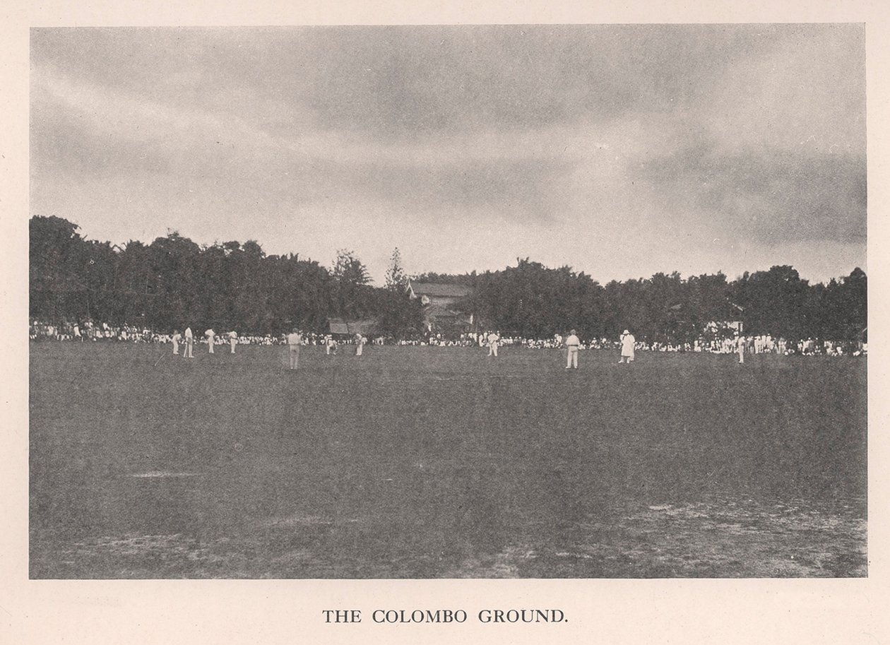 The Colombo Cricket Ground, Ceylon, 1912 by Unbekannt