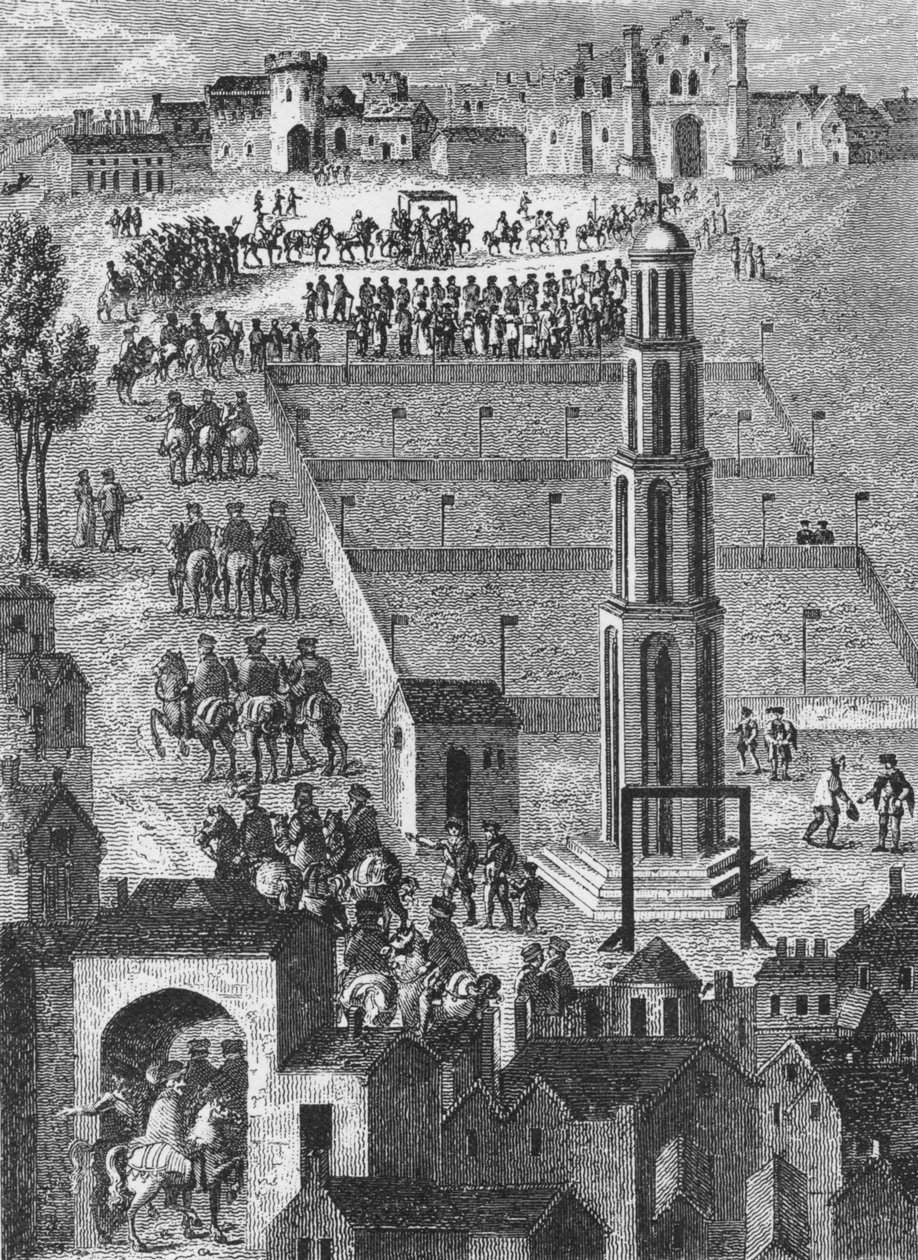 The Coronation Procession of Edward VI by Unbekannt