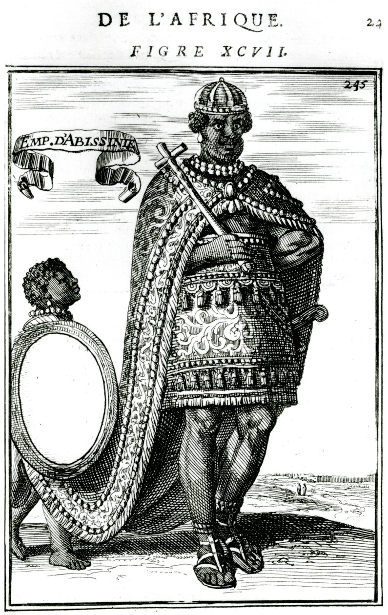 The Emperor of Abyssinia by Unbekannt