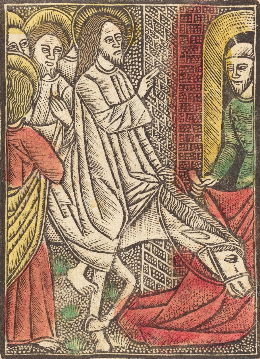 The Entry into Jerusalem by Unbekannt