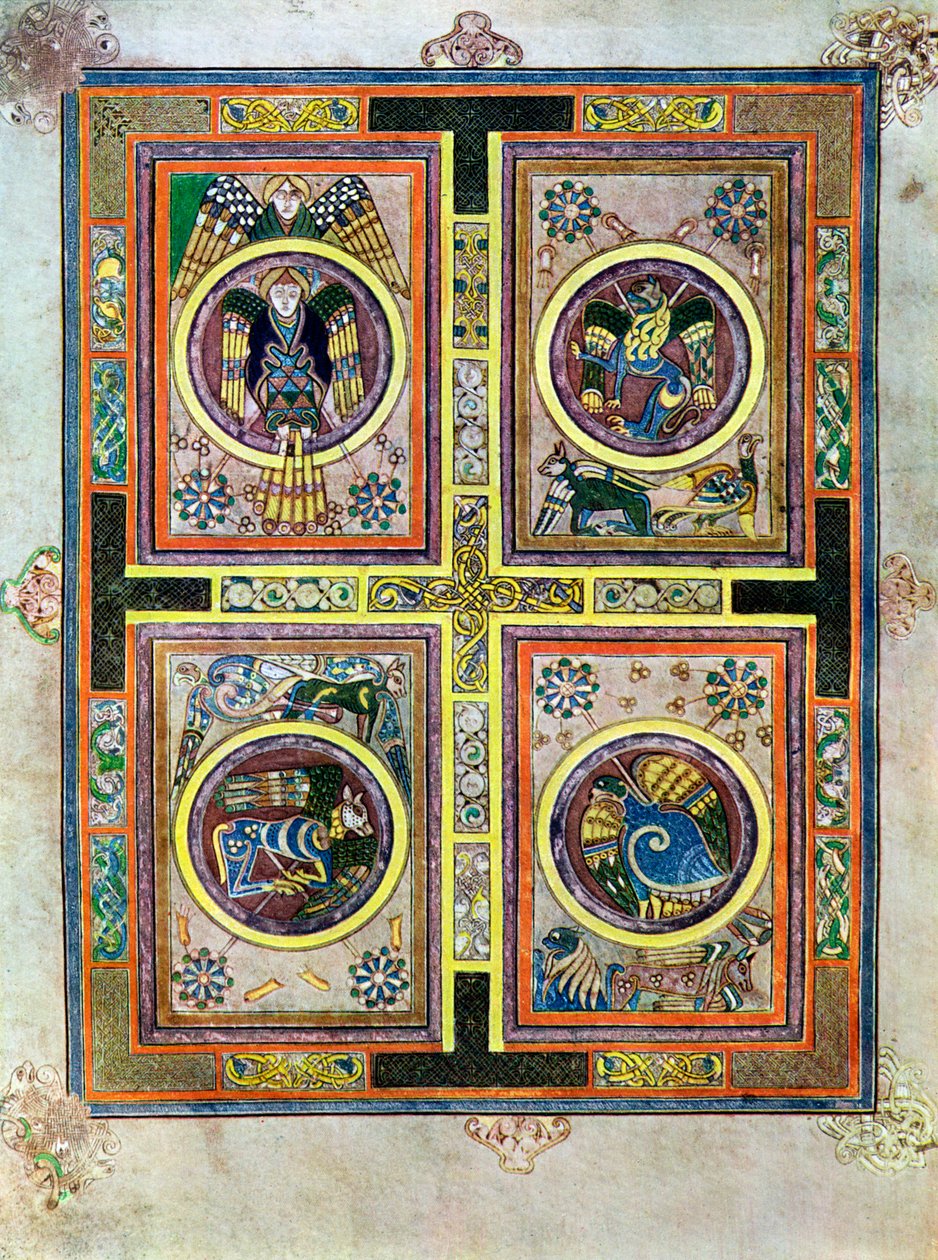 The Evangelical Symbols by Unbekannt