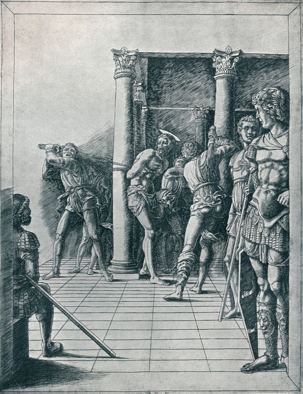 The Flagellation, with the Pavement by Unbekannt